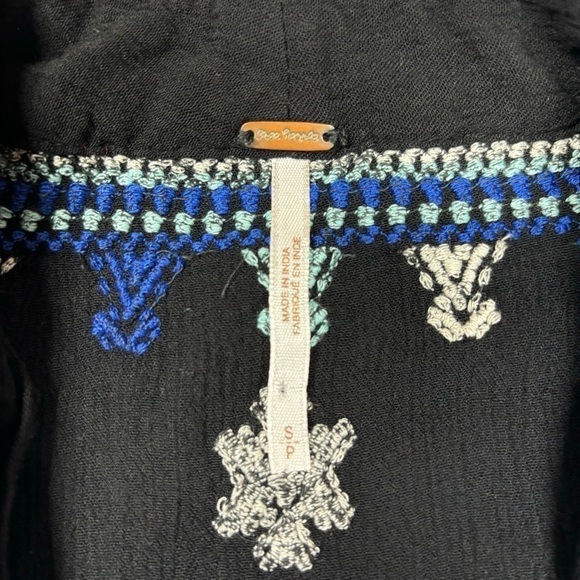 Free People Dress Swing Stargazer Embroidered Party Concert Rodeo Night Out Fest - Picture 2 of 4